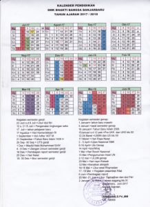 Kalender Pendidikan 2017 / 2018