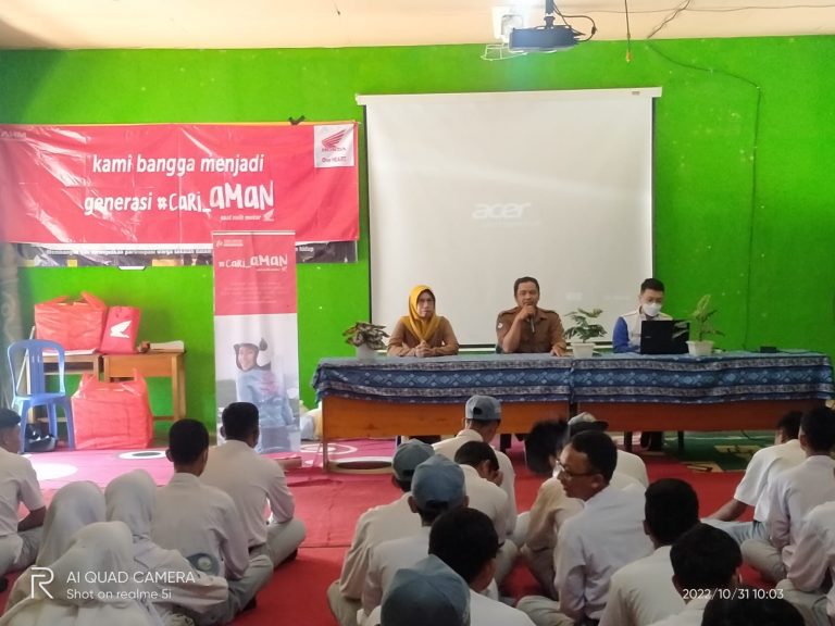 Kegiatan Safety Riding yg diadakan oleh PT. AHM bekerjasama dengan PT. TRIO MOTOR yang akan dilaksanakan pada Senin, 31 Oktober 2022